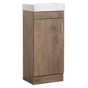 Kit Mueble Claire 40 Lenga + Cubierta Blanche