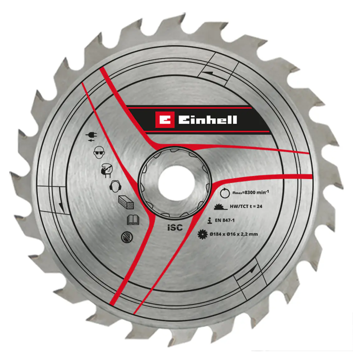 Sierra Circular Einhell 1.410 W 7 1/4 5.500 R.P.M (4331051) 3