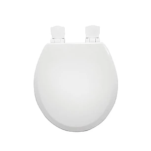 Asiento Wc Madera Redondo Soft Close Alta Dens