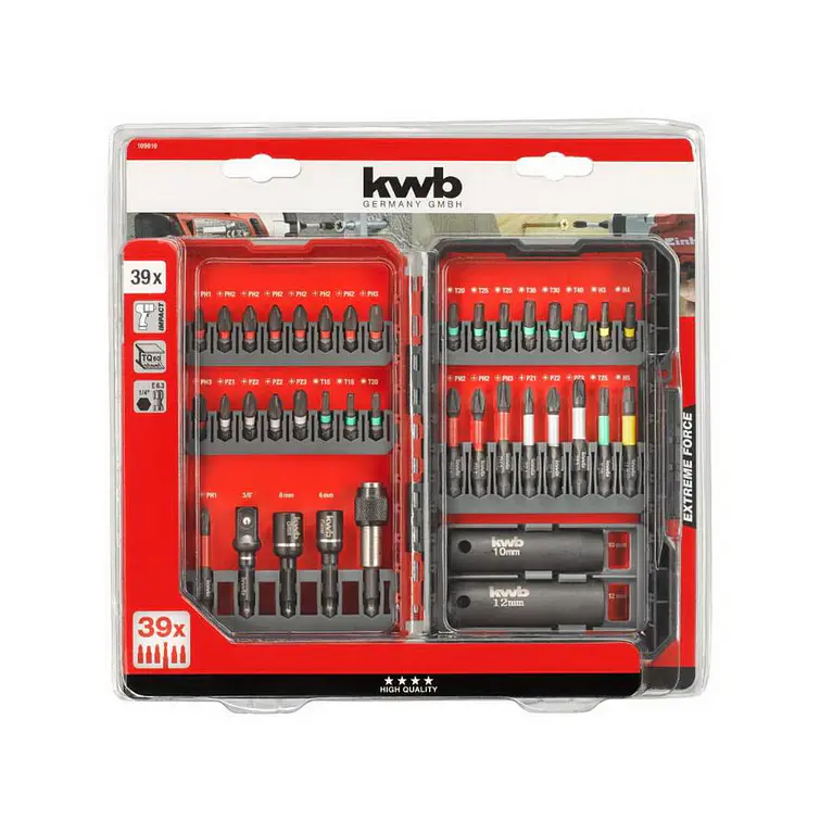 Set Puntas Einhell Impact Extreme Force 39Pz Kwb 1