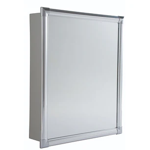 Botiquin Plastico C/Perfil Alum. 32X37X10Cm.