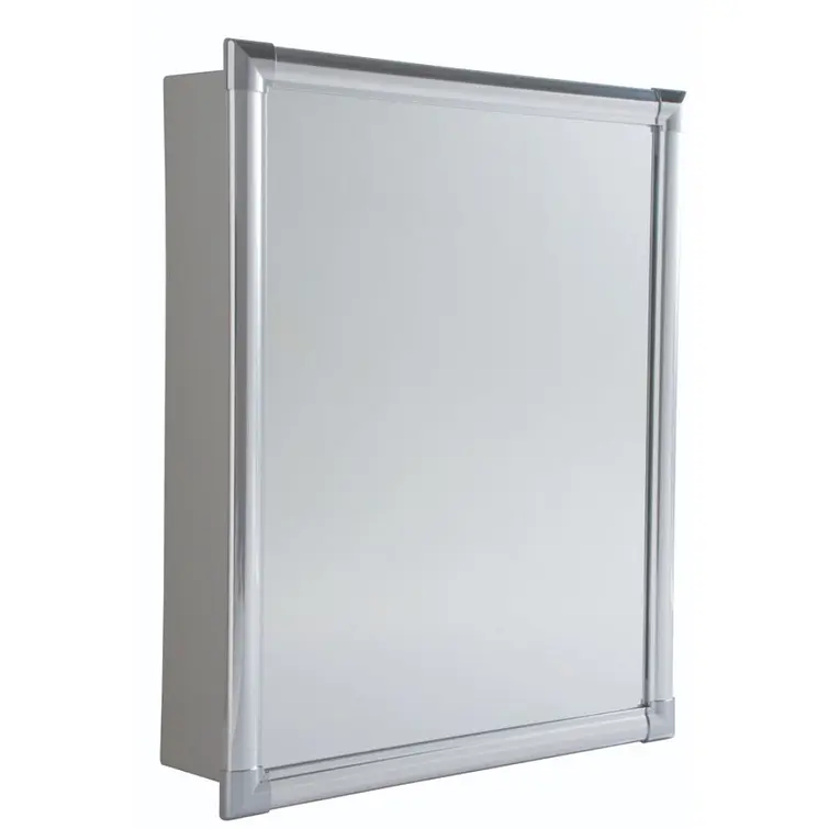 Botiquin Plastico C/Perfil Alum. 32X37X10Cm. 1