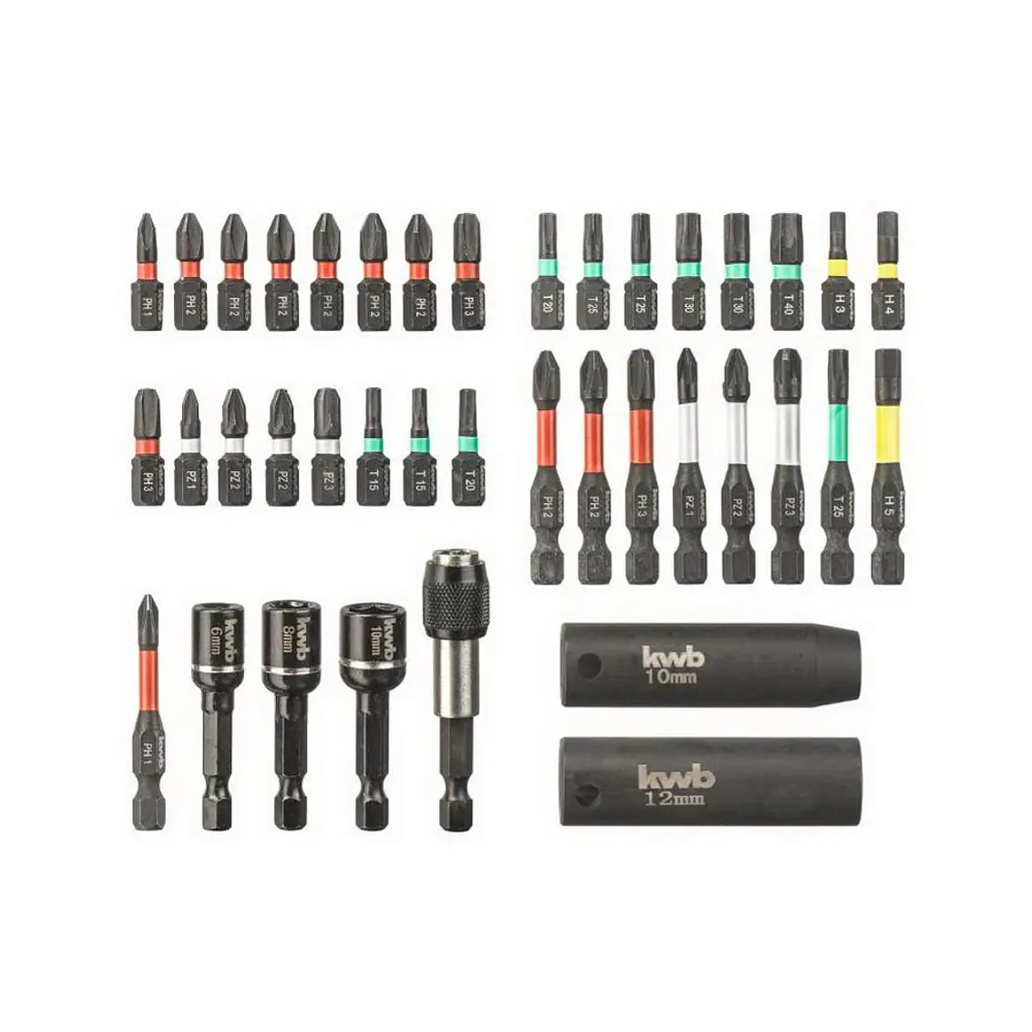 Set Puntas Einhell Impact Extreme Force 39Pz Kwb 6