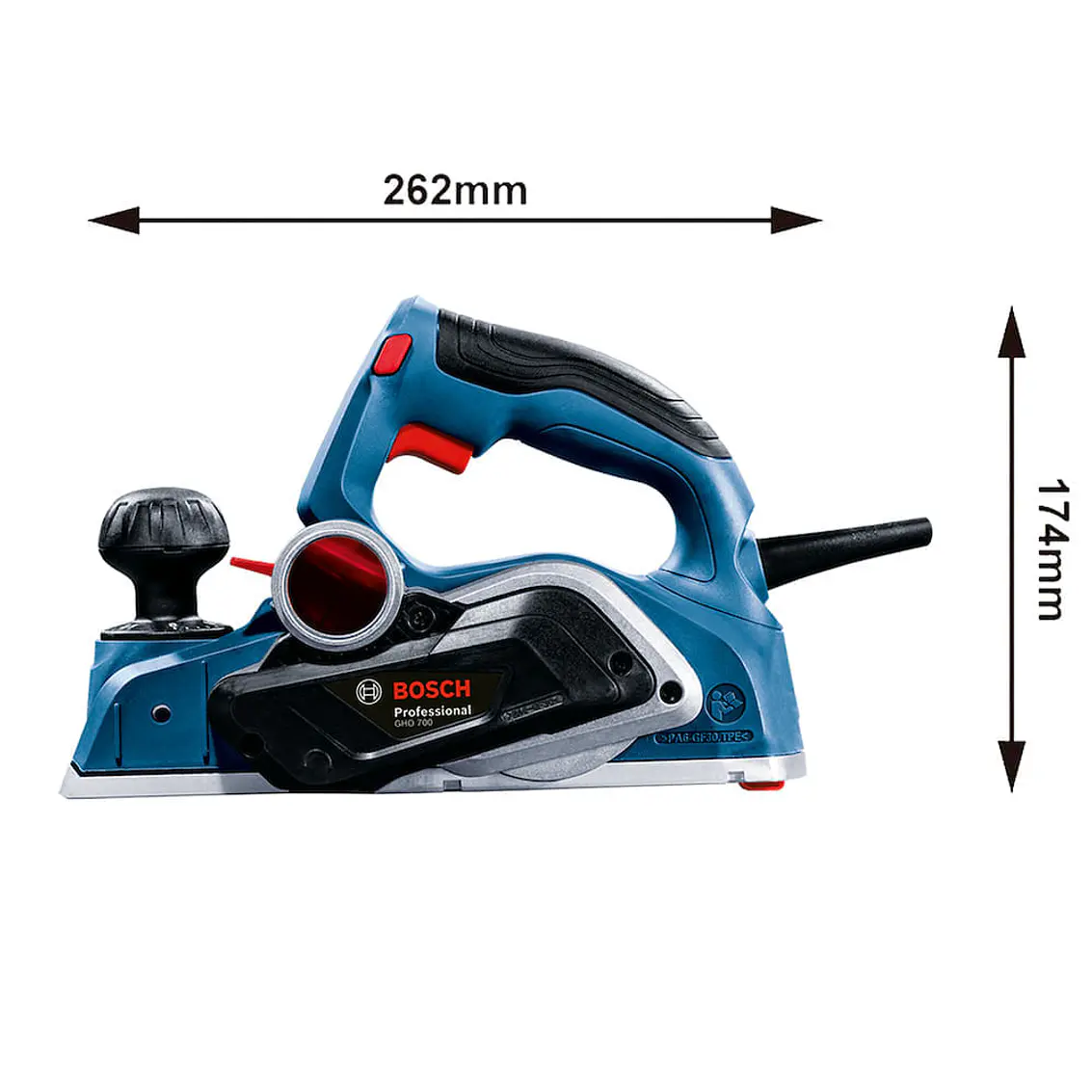 Cepillo Bosch Gho 700 700W 5