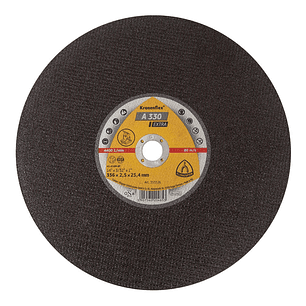 Disco Corte A330X Para Tronzadoras 14 356X25X25,4 (353326) Klingspor