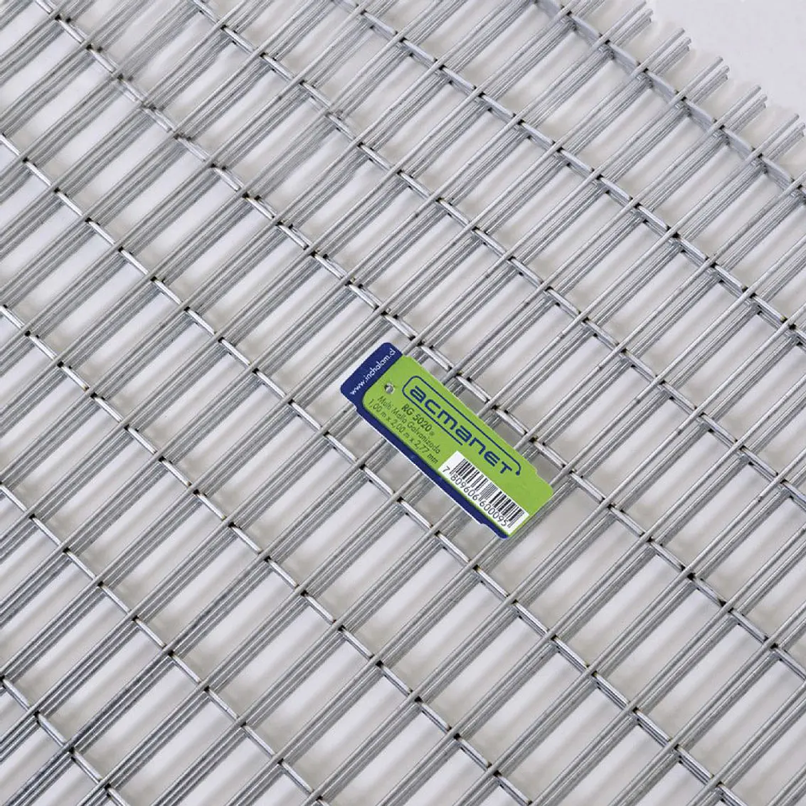 Malla Electro. Galv. Rg 5020 N°12  Panel 2X1Mtr. 6.58Kg. 1