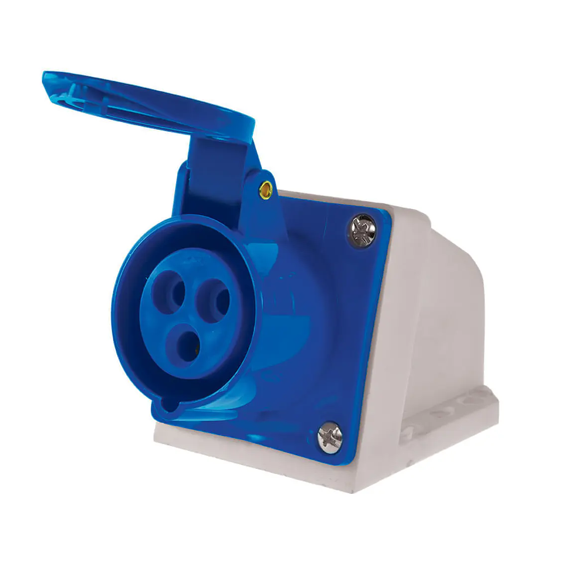 Enchufe Industrial Hembra Sobr. 16A 2P+T 220V Ip44 1