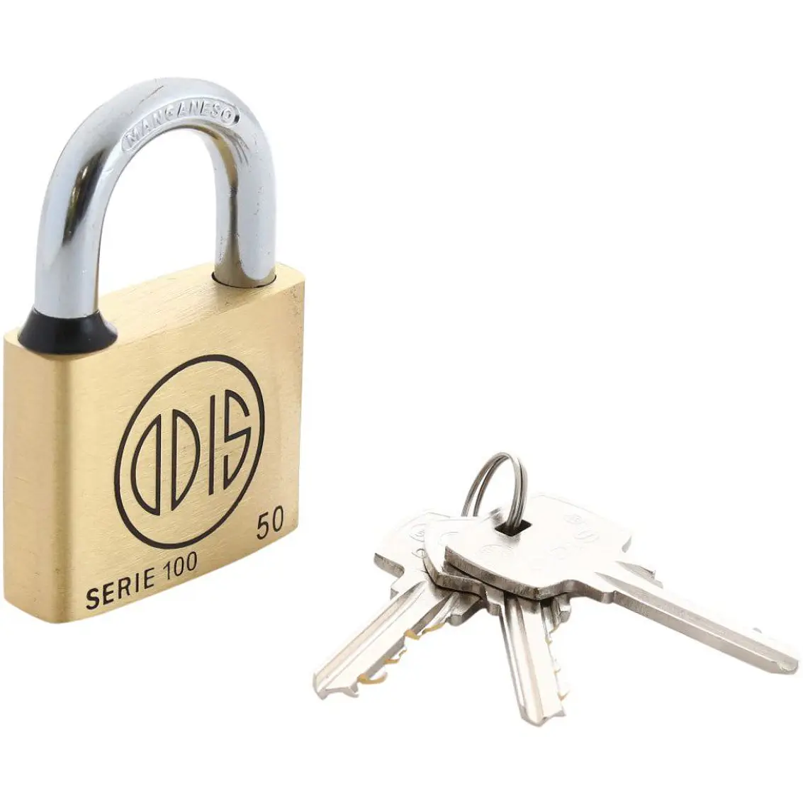 Candado Odis Bronce Liso 150 50Mm. Display 1