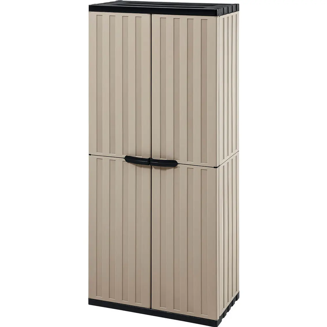 Armario Plastico Multiuso Café Claro Rimax 1