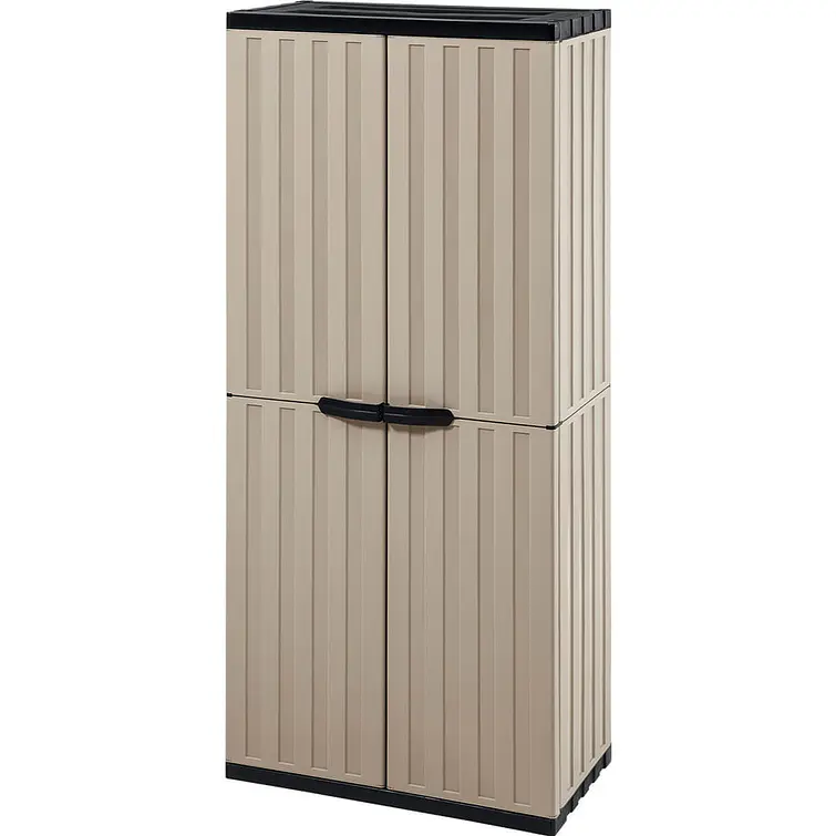 Armario Plastico Multiuso Café Claro Rimax 1