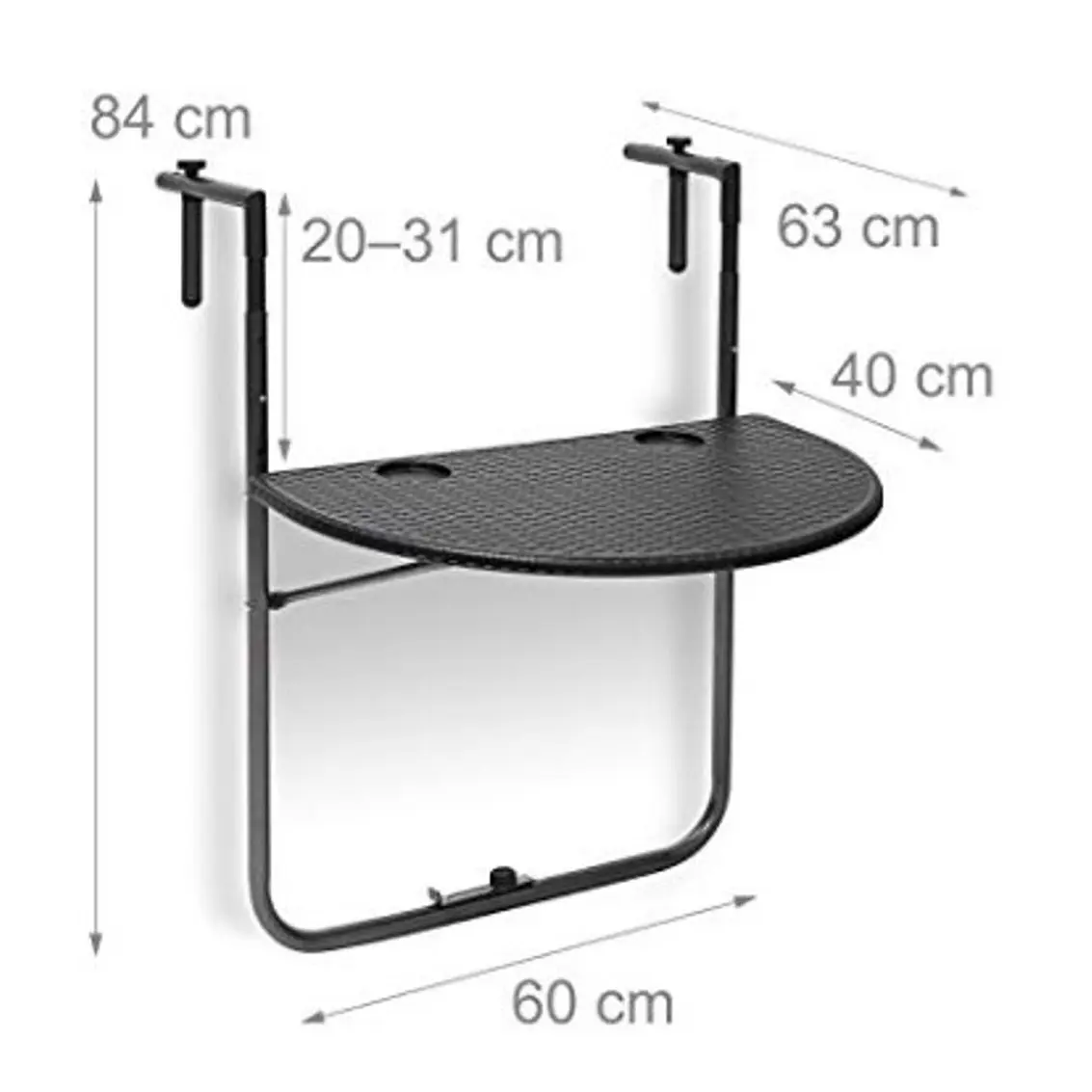 Mesa Para Balcon 60Cm Northwest 3