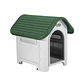 Casa Para Perro Pequeña Verde Coolpets 75X59X66Cm Cool Pets - Miniatura 1