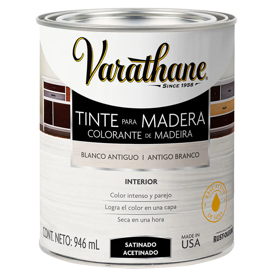 Tinte Varathane Blanco Antiguo 0,946L 1