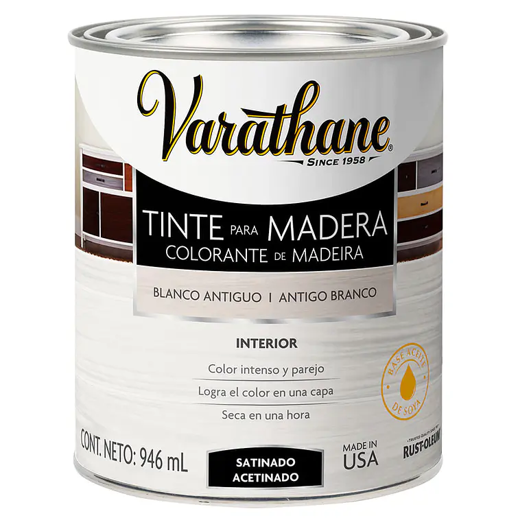 Tinte Varathane Blanco Antiguo 0,946L 1