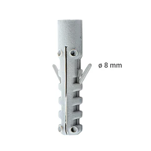 Tarugo Tipo Fischer 8 Mm Bolsa 100 Und