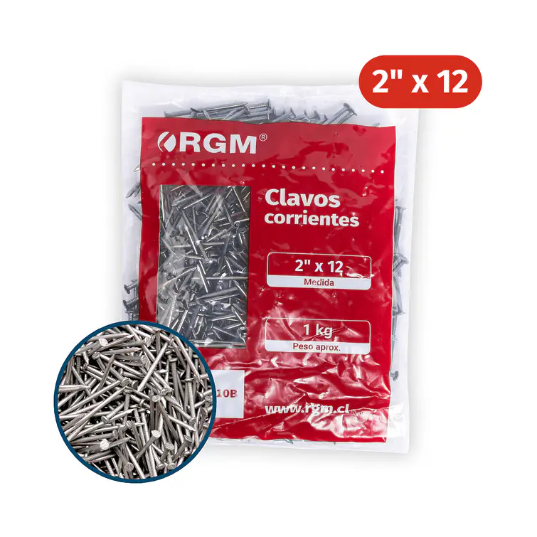 Clavos  2 Bolsa De 1 Kg (Cbol201025-Mtk) (Rcl2002510B) 1