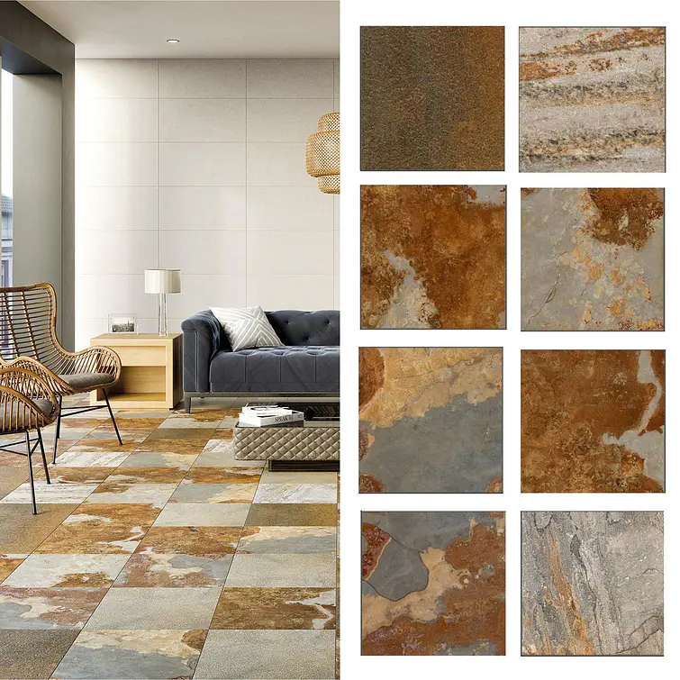 Ceramica Klipen 44X44 Cabana Multicolor Mate [1.92M2 X Cj] 1