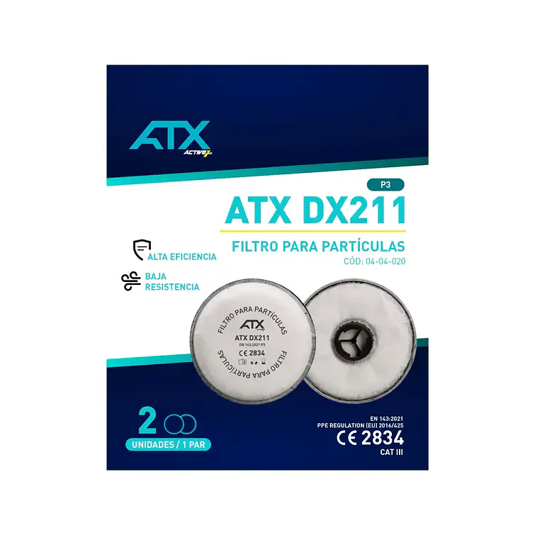 Filtro Activex Atx Dx211 Particulas Y Olores 4