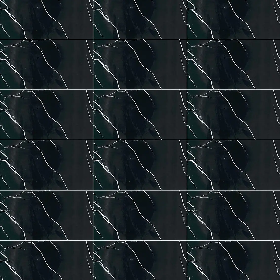 Ceramica Klipen 25X40 Frost Marquina Brillante [1,5Mt2 X Caja] 1