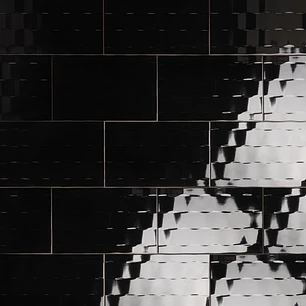 Ceramica Klipen 25X40 Frost Waves Black [1,50 X Caja]