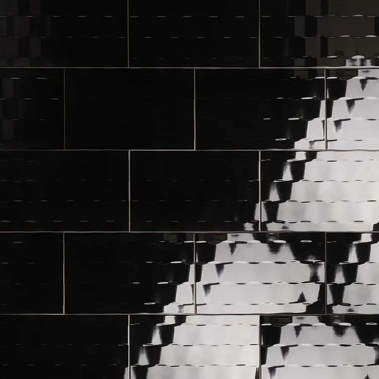 Ceramica Klipen 25X40 Frost Waves Black [1,50 X Caja] 1