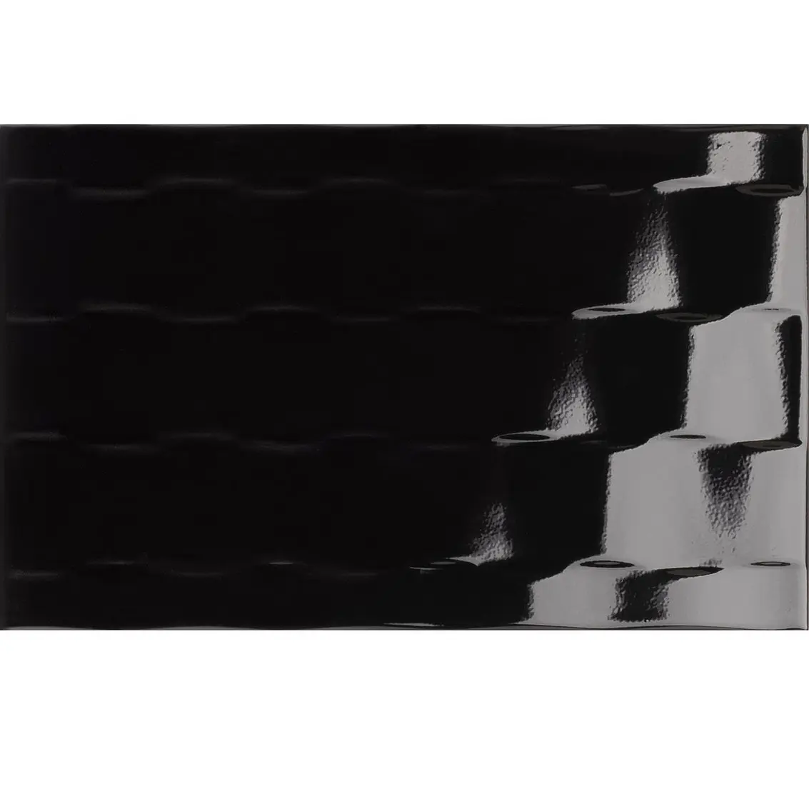 Ceramica Klipen 25X40 Frost Waves Black [1,50 X Caja] 2