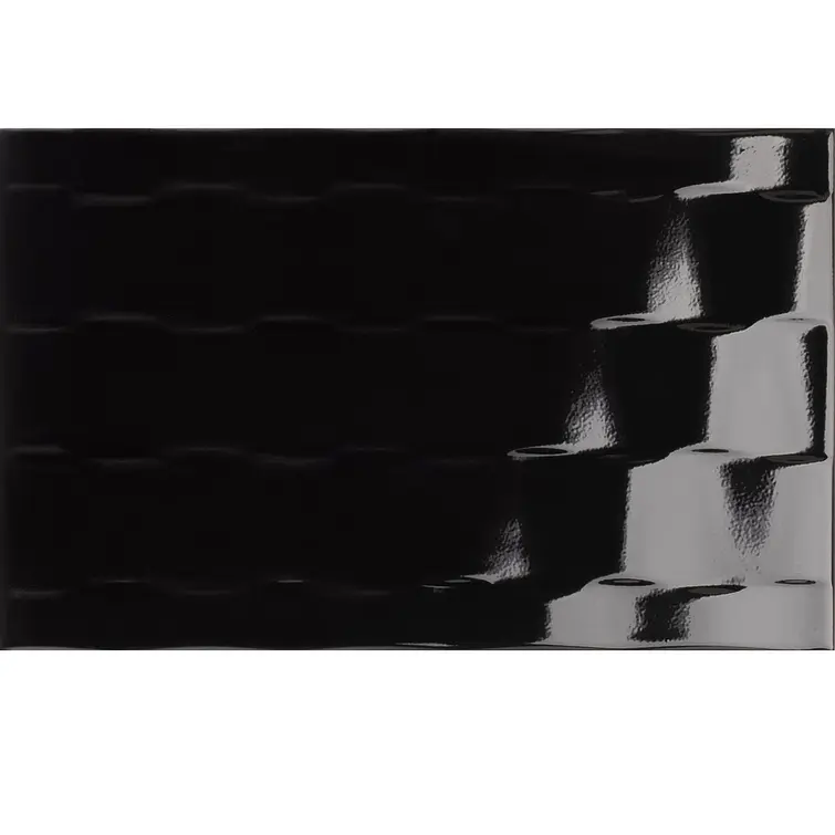 Ceramica Klipen 25X40 Frost Waves Black [1,50 X Caja] 2
