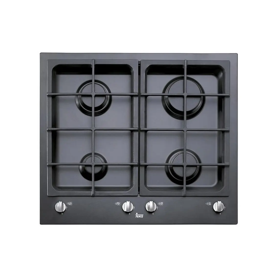 Encimera A Gas Ew-60 4G Ai Al Ci Negra 1