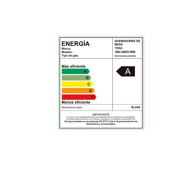 Encimera Cristalgas Gbc-64003 Kbb Bk 3