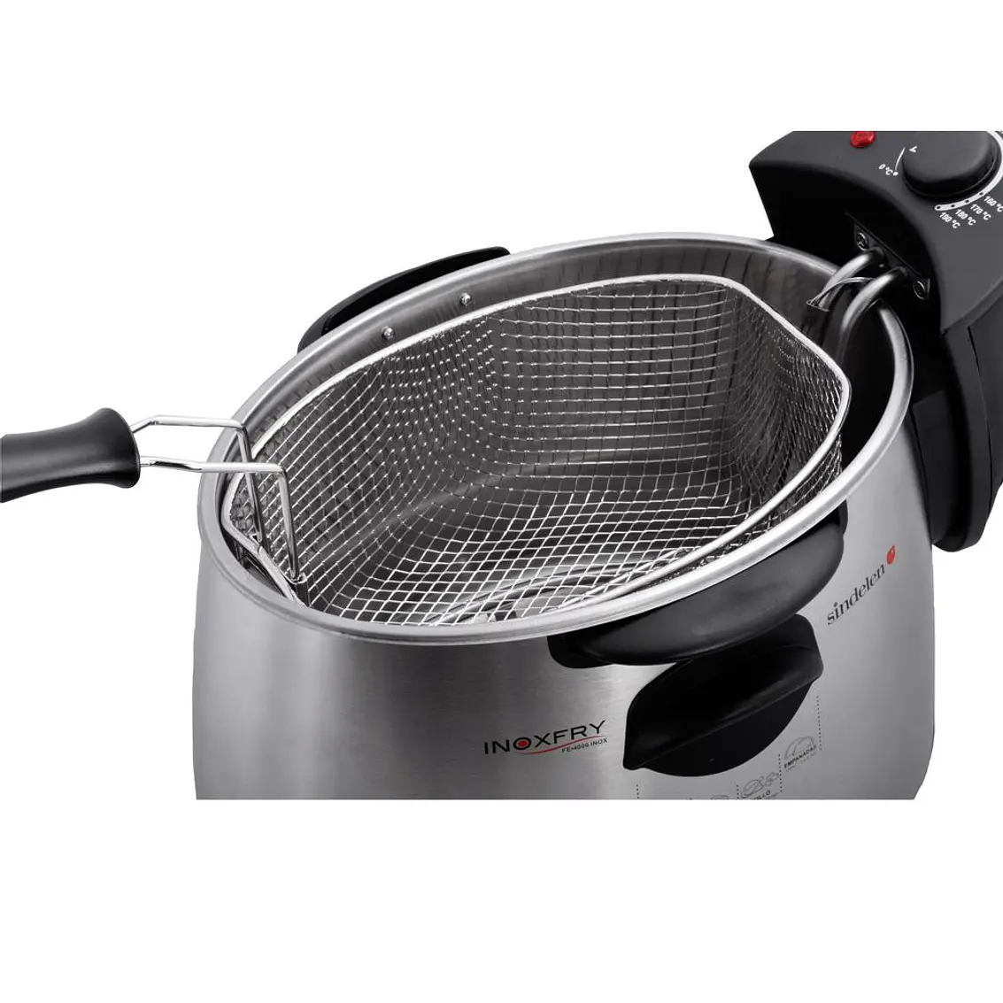 Freidora Electrica Sindelen Fe-4000- Inox 2000 W. 2
