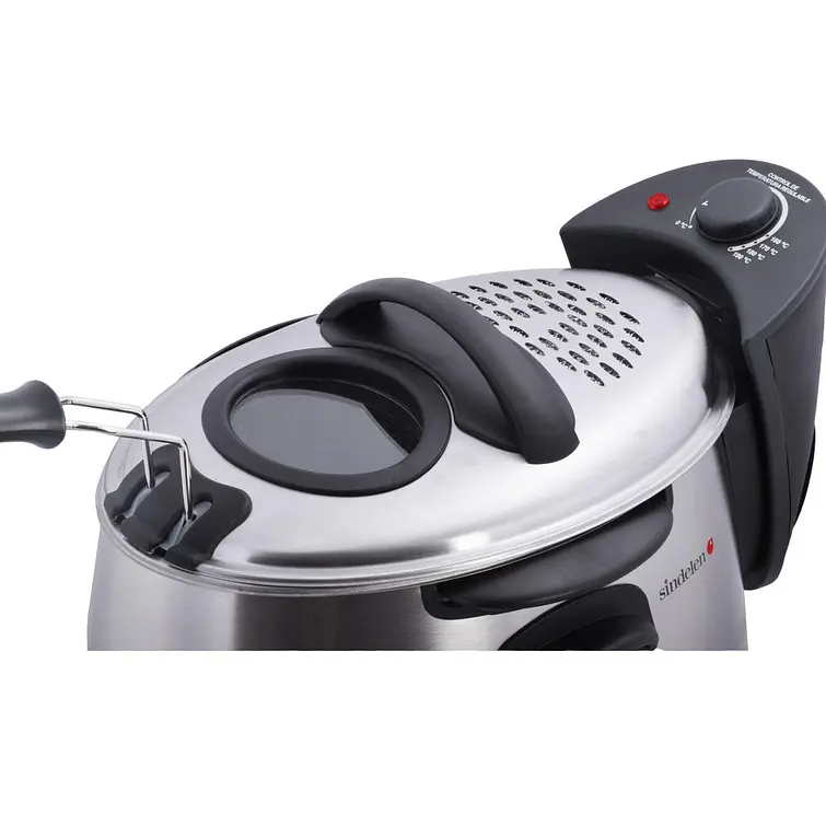 Freidora Electrica Sindelen Fe-4000- Inox 2000 W. 3