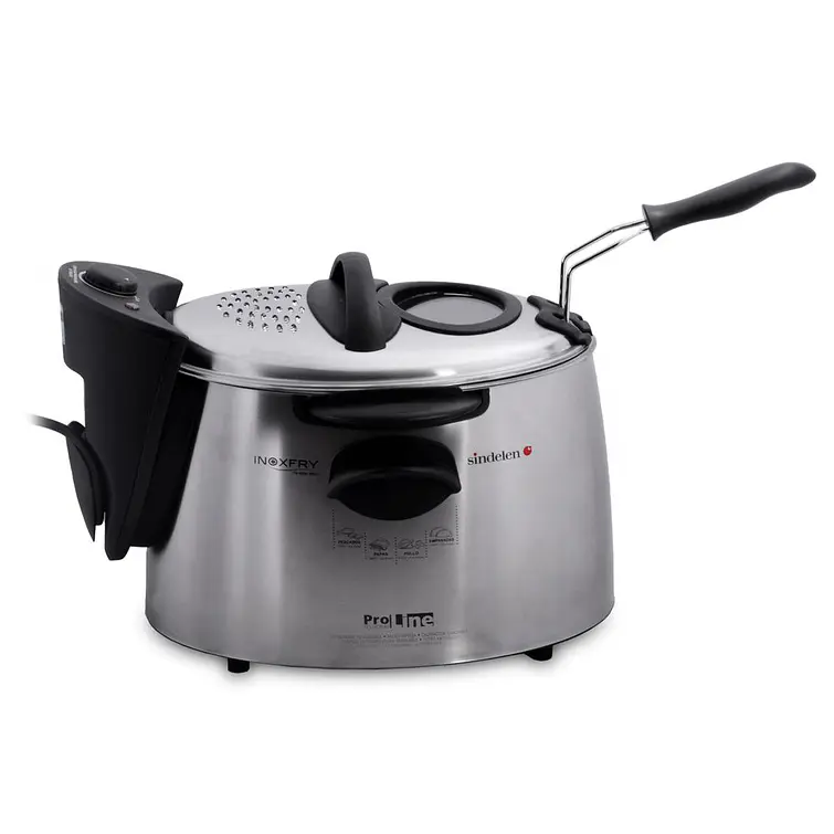 Freidora Electrica Sindelen Fe-4000- Inox 2000 W. 5