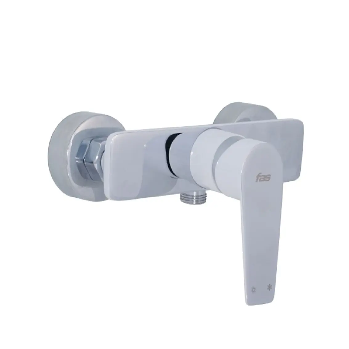 Monomando Ducha Duo Bianco 1