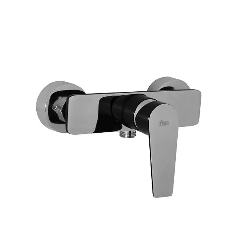 Monomando Ducha Duo Negro 1