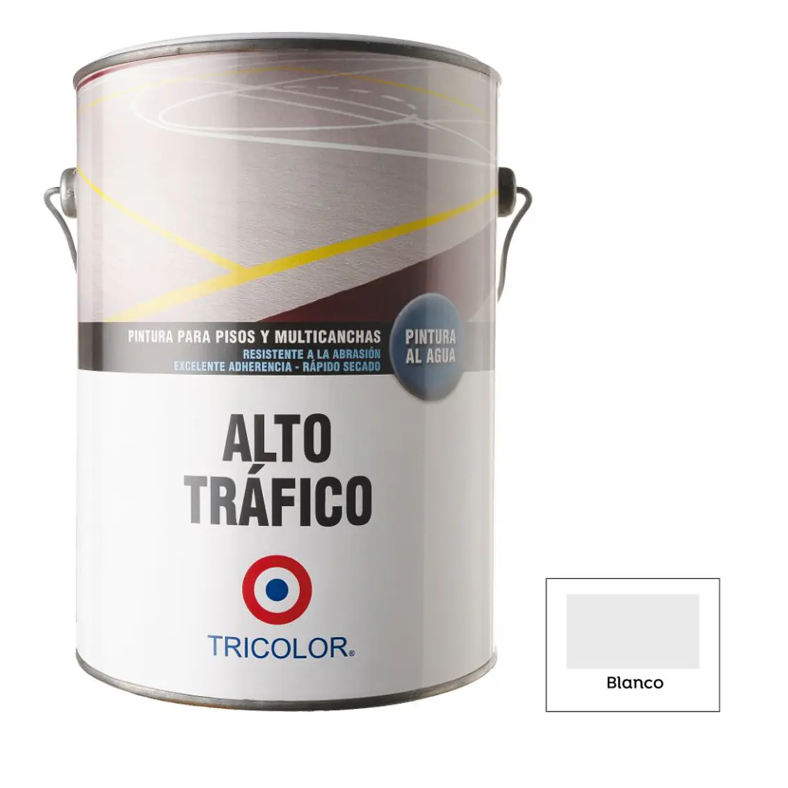Pintura Tric. Alto Trafico Al Agua Blanca Gl. 1