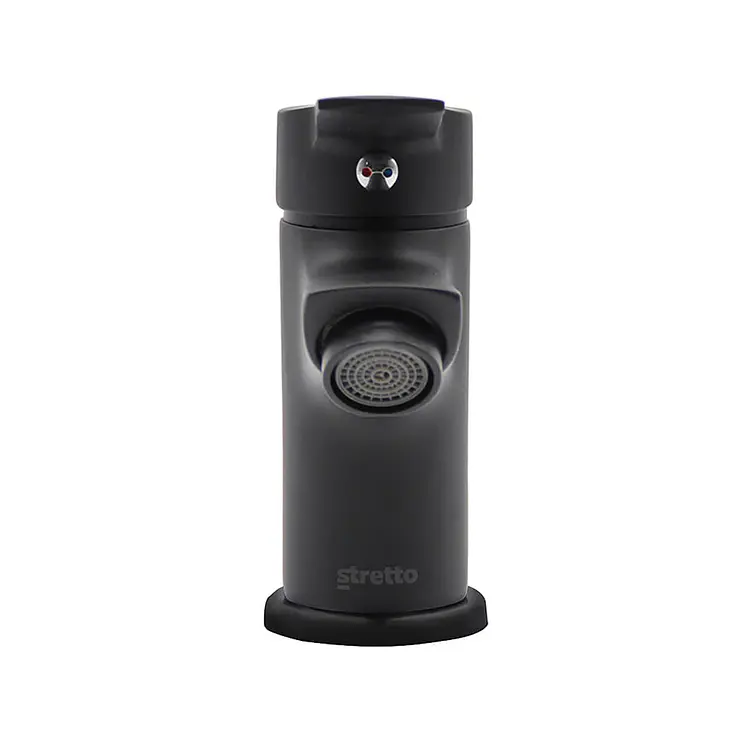 Monomando Lavatorio Arezzo Negro Mate 1