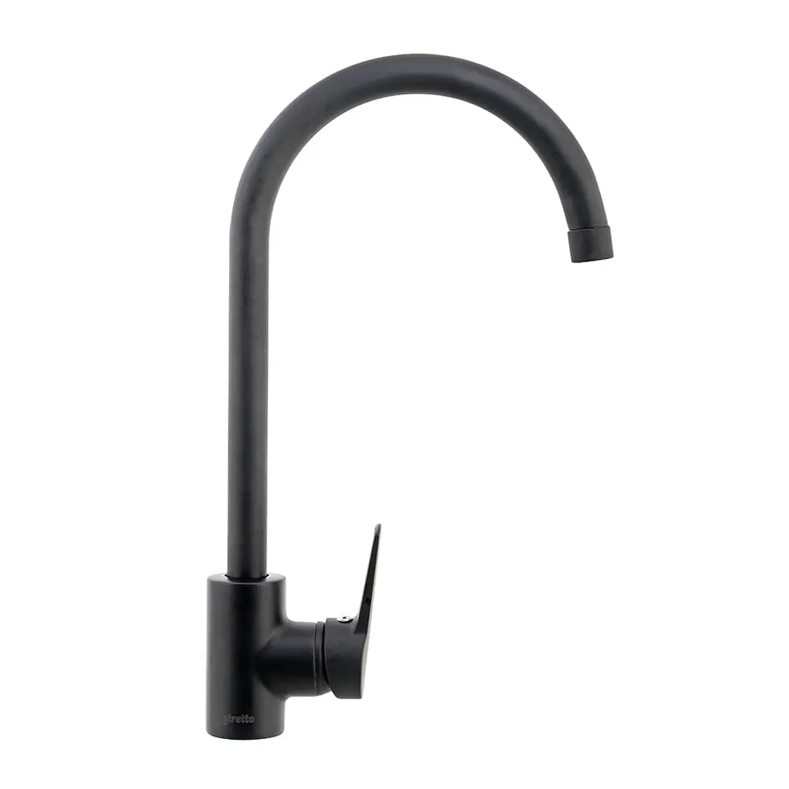 Monomando Lavaplato Arezzo Negro Mate 1