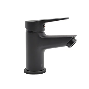 Monomando Lavatorio Arezzo Negro Mate