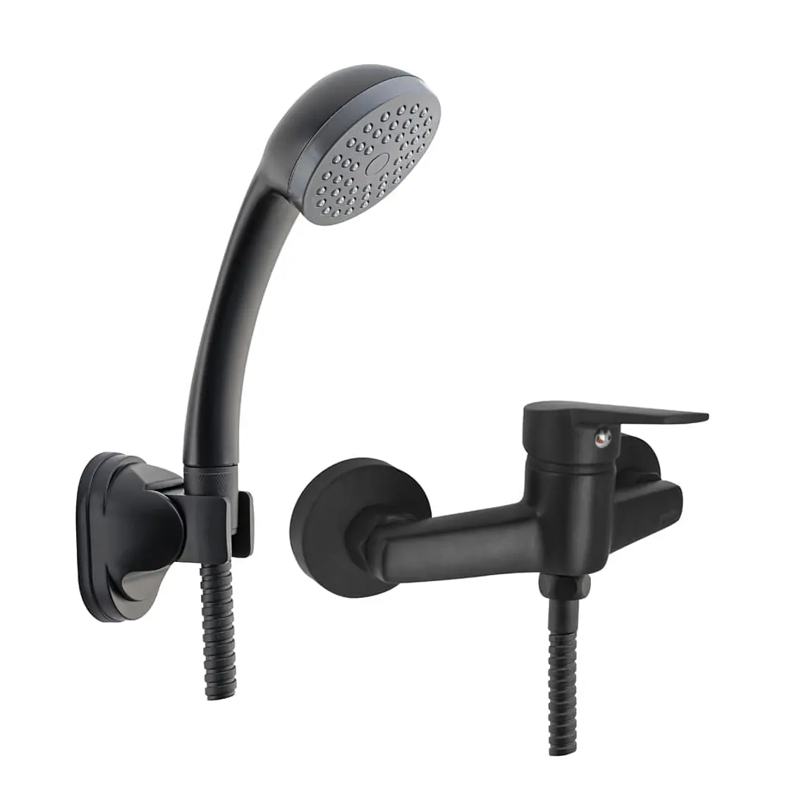 Monomando Ducha Arezzo Negro Mate 1