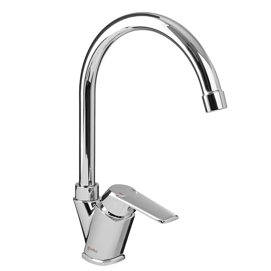 Monomando Lavaplato Modena Cromo 1