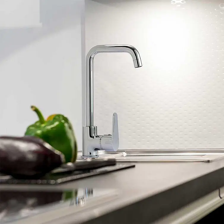 Monomando Lavaplato Dessin Cromo 40Mm 8