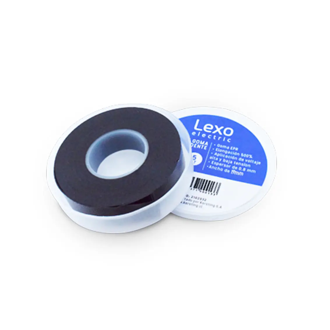 Cinta Goma Autofundente Negra 19Mm 5Mt 1