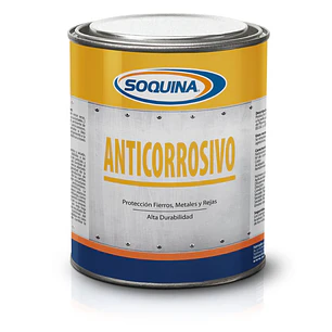 Anticorrosivo Soquina 1/4 Gl. Negro
