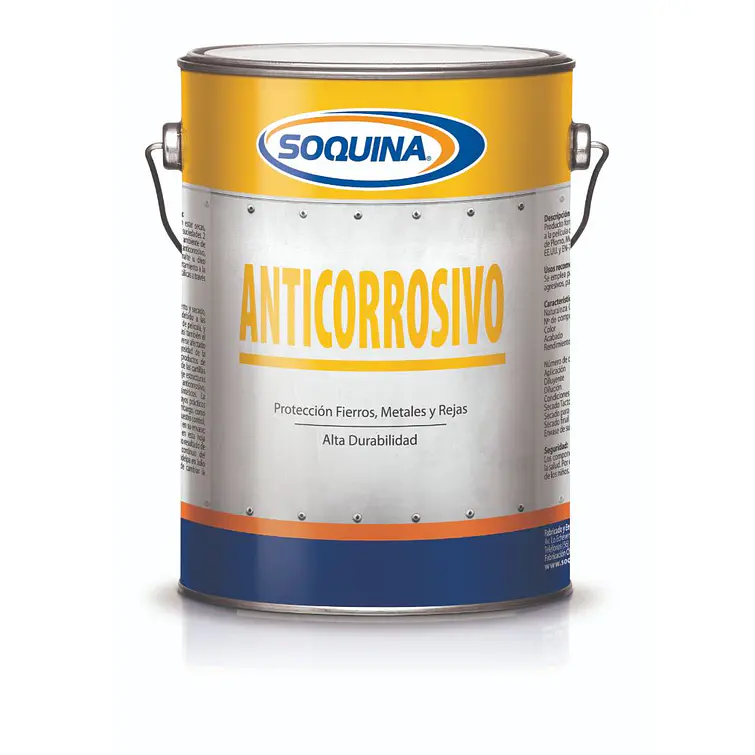 Anticorrosivo Soquina Gl. Gris Verdoso 1 1