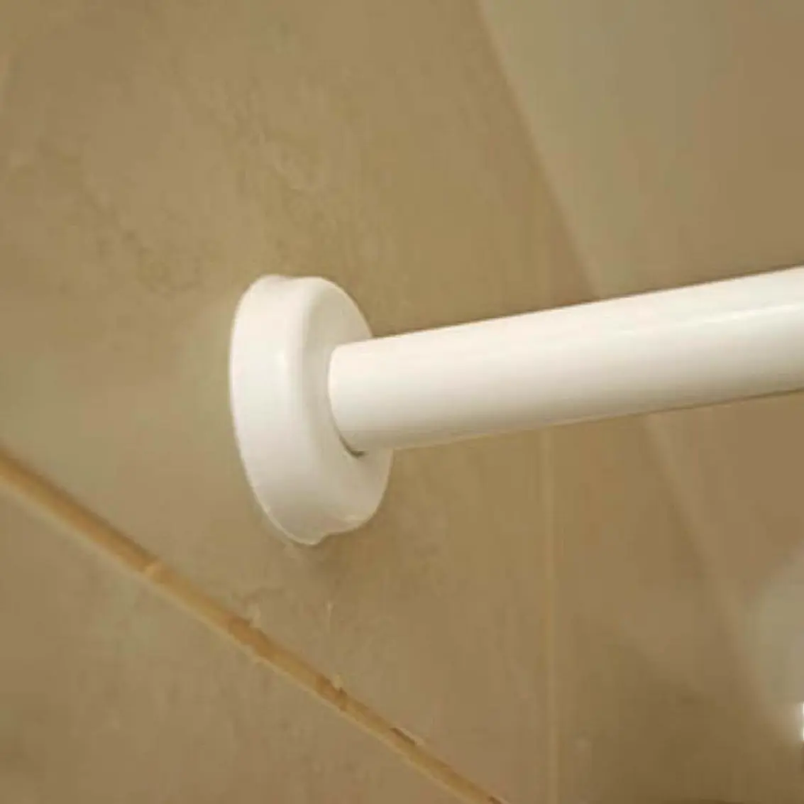 Soporte Barra Redondo Blanco 2