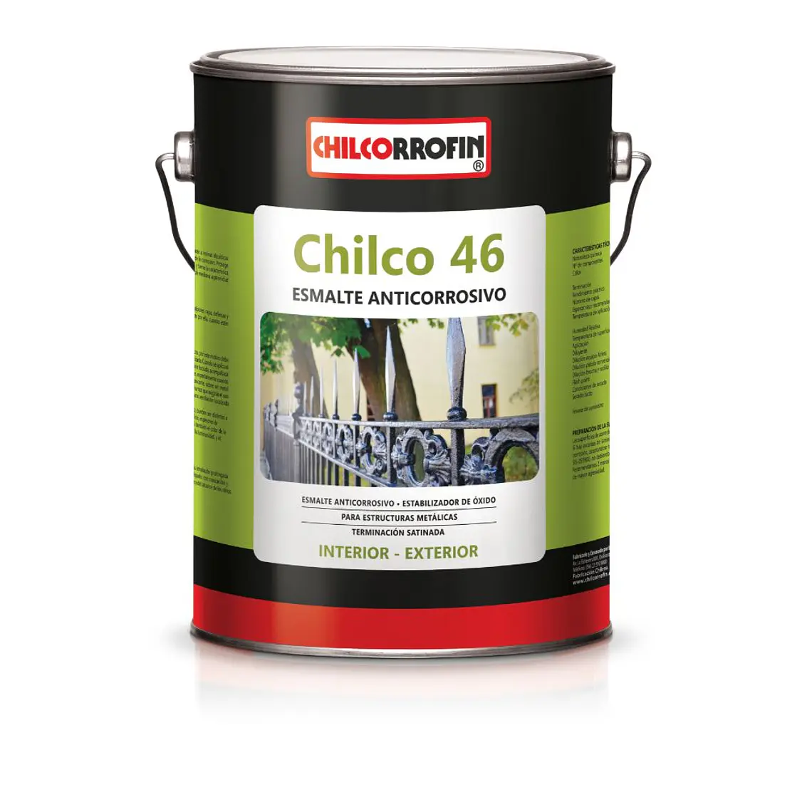 Chilcorrofin 46 Negro Gl. 1