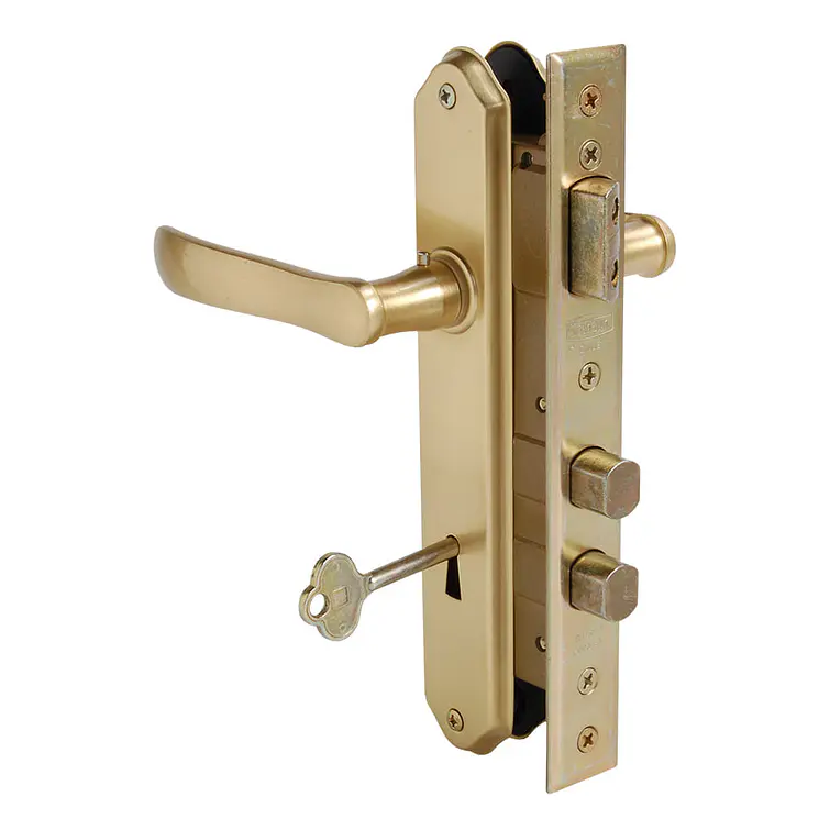 Cerr. C/Guarnicion Embutir Bronce Satinado 1