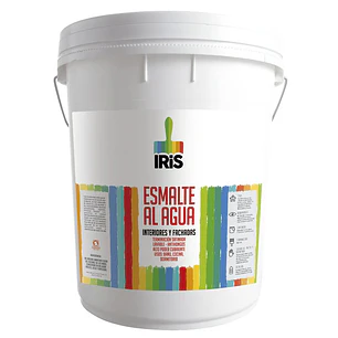 Esmalte Al Agua Iris Tineta Blanco