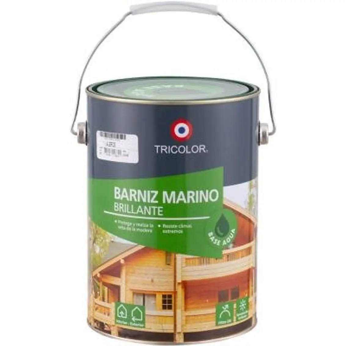 Barniz Marino Base Agua Tric. Gl. Natural 2