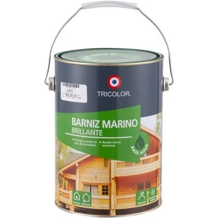 Barniz Marino Base Agua Tric. Gl. Natural 2